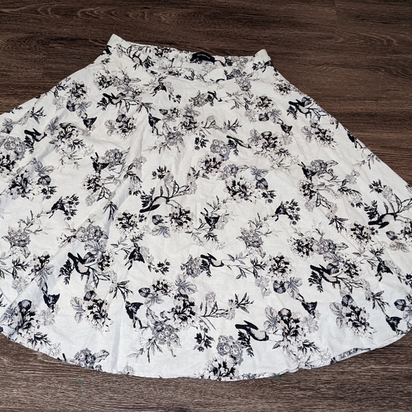 Midi floral skirt vintage inspired - Picture 3 of 4